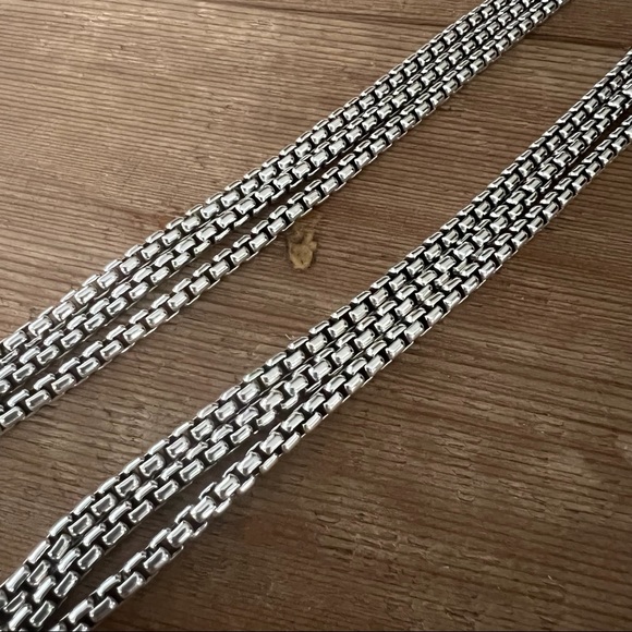 David Yurman Box Chain Necklace 72” - Picture 10 of 12